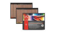 Набор цветных карандашей Luminance, 3.8 мм, 40 цветов, металлический футляр