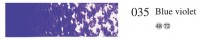 Пастель мягкая профессиональная квадратная цвет № 035 синий фиолетовый