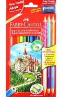 Цветные карандаши ECO, набор цветов, в картонной коробке, 15 шт.
