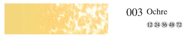 Пастель мягкая профессиональная квадратная цвет № 003 охра