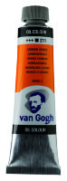 Краска масляная Van Gogh туба 40 мл №211 Кадмий оранжевый