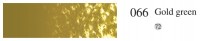 Пастель мягкая профессиональная квадратная цвет № 066 золотой зеленый