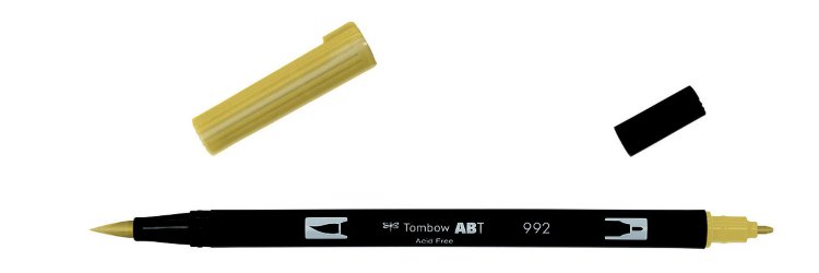 Tombow ABT Dual Brush Pen-992 песок