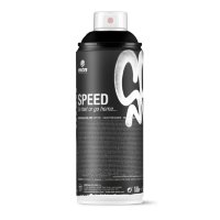 Краска для граффити Montana MTN Speed RV-9011 черный 400 мл