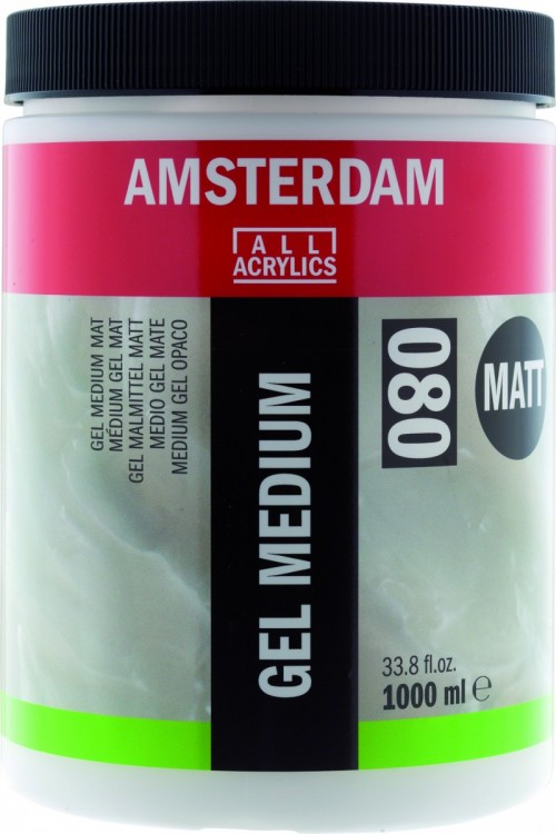 Медиум гель для акрила AMSTERDAM (080), Матовый, 1л