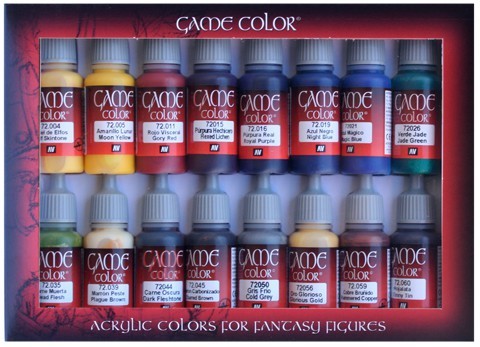 Набор Game Color 16  цветов Современные цвета