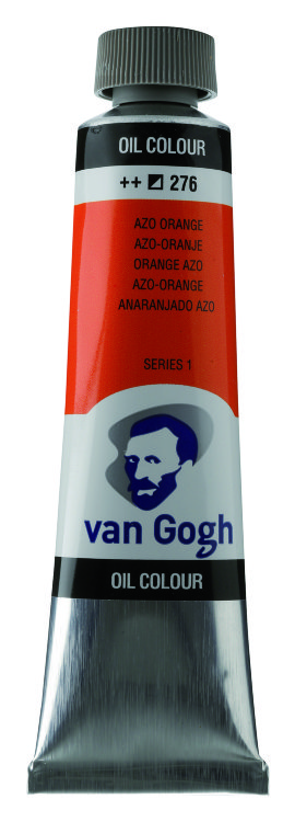 Краска масляная Van Gogh туба 40 мл №276 Оранжевый АЗО