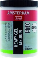Медиум гель для акрила AMSTERDAM (015), Глянцевый прочный, 1л