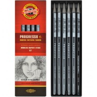 Набор чернографитных карандашей Progresso 6