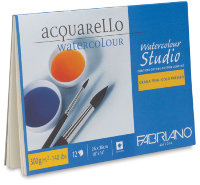 Блокнот-склейка для акварели Fabriano "Watercolour Studio" 36x48 см 12 л 300 г 17313648