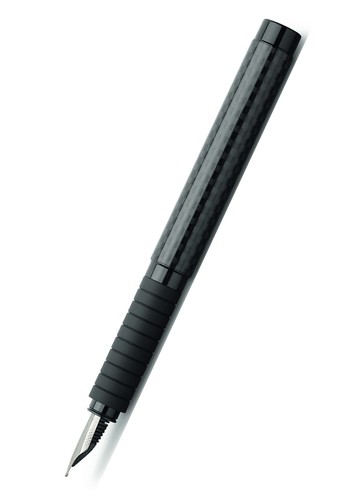 Перьевая ручка BASIC BLACK, B, карбон