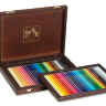 Набор цветных карандашей (30 Supracolor Soft + 30 Pablo), деревянный футляр
