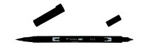Tombow ABT Dual Brush Pen-N15 черный