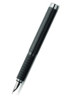 Перьевая ручка BASIC BLACK, B, натуральная кожа