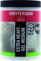 Медиум гель для акрила AMSTERDAM (022), Матовй экстра прочный, 1л