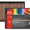 Набор цветных карандашей Luminance, 3.8 мм, 20 цветов, металлический футляр
