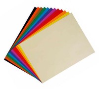Бумага "Etival color" 50*65 см, 160г/м2, 25лист/упак Белый