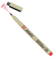 Ручка-кисточка PIGMA BRUSH, Красный цвет