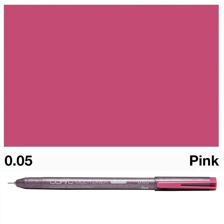 Мульти-лайнер Copic Розовый 0,05 мм