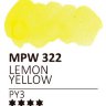 Акварель в кюветах "Mission Silver", 322 лимонно-желтый
