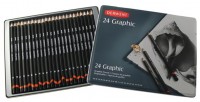 Набор чернографитных карандашей Graphic 24