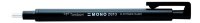 MONO Zero Eraser ластик-ручка круглый наконечник, диаметр 2,3 мм черный