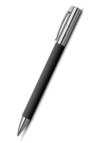 Шариковая ручка AMBITION EDELHARZ, М, черная смола