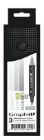 Набор маркеров GRAPH'IT 3шт Neutral Greys оттенки серый нейтральный