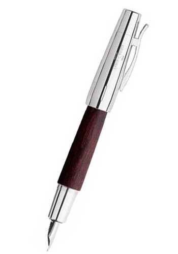 Перьевая ручка E-MOTION BIRNBAUM, B, темно-коричневая груша