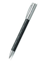 Шариковая ручка AMBITION RHOMBUS, M, черная смола