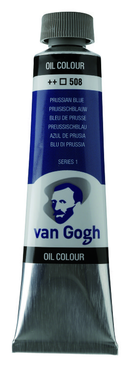 Краска масляная Van Gogh туба 40 мл №508 Лазурь берлинская