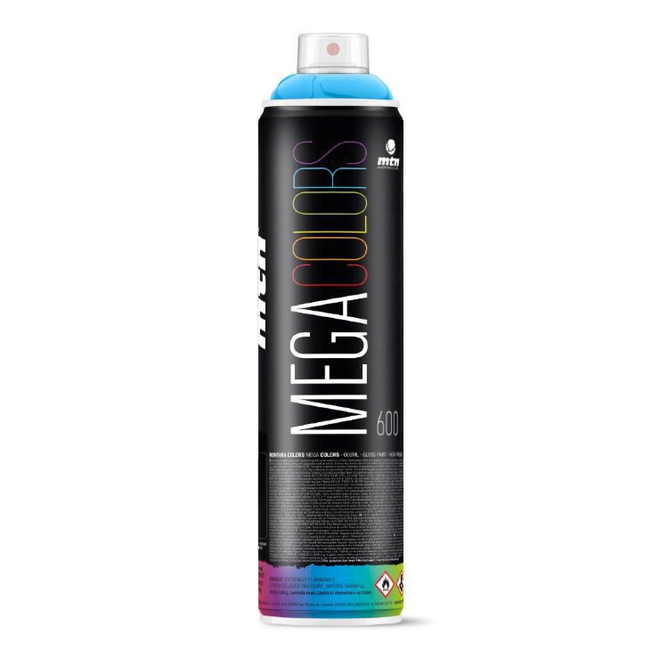 Краска для граффити Montana MEGA RV-8 светло-голубой 600 мл
