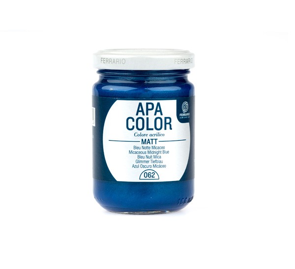 Акрил Apa Color 150 мл №62 Кобальт синий металлик