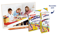 Набор маркеров для рисования FUNTASTICS 12 цветов в наборе, картонная коробка Ассорти
