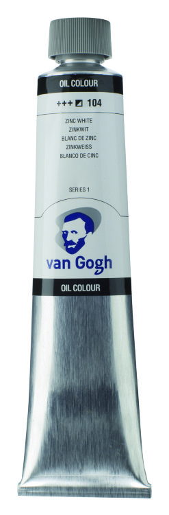 Краска масляная Van Gogh туба 200 мл №104 Белила цинковые