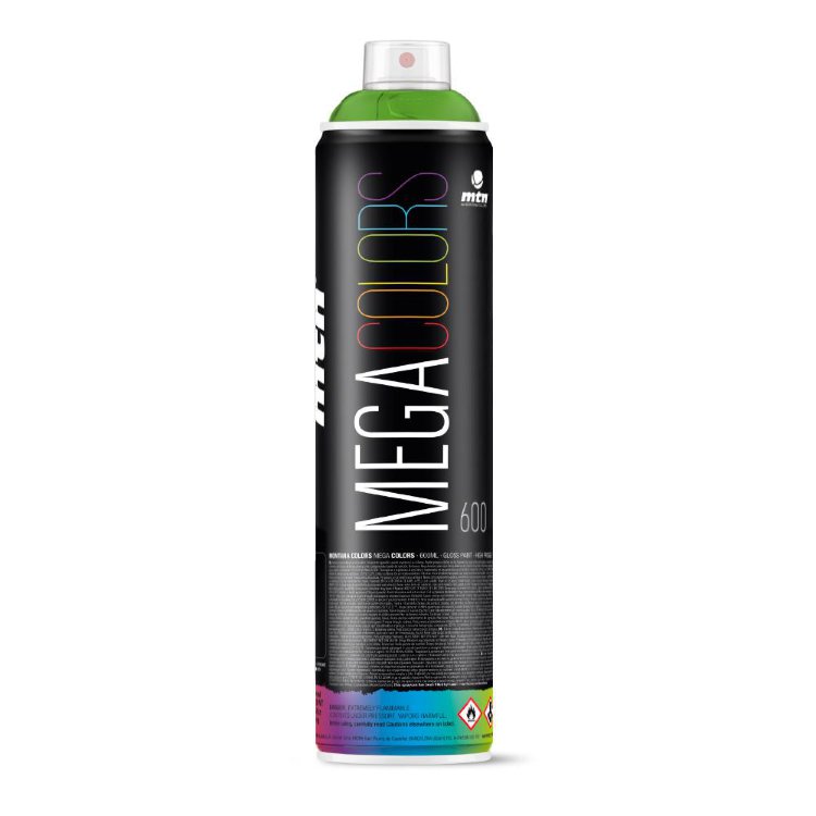Краска для граффити Montana MEGA RV-34 авокадо зеленый 600 мл