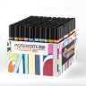 Набор маркеров Potentate Box Set 120 цветов (на спиртовой основе)