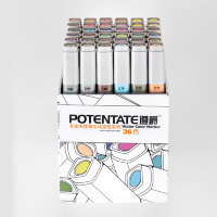 Набор маркеров Potentate Box Set 36 цветов (акварельные)