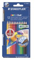 Набор акварельных карандашей Noris Club набор 12 цветов + кисть
