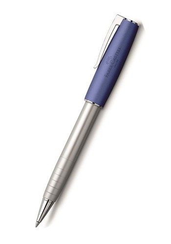 Шариковая ручка LOOM METALLIC, синий, в картонной коробке