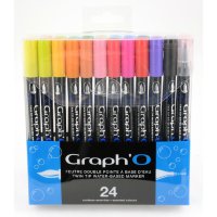 Набор маркеров GRAPH'O 24шт Основные цвета